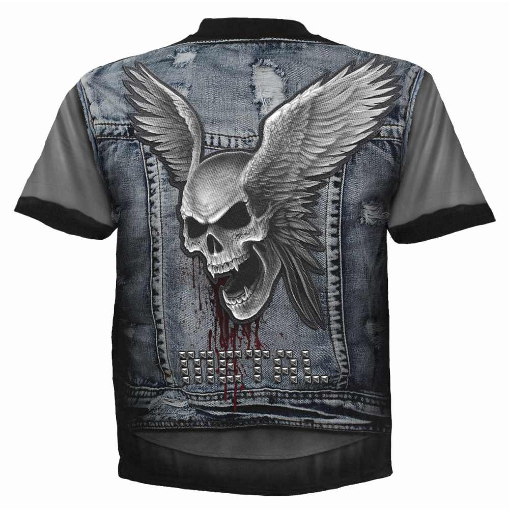 Spiral - THRASH METAL Mens T-shirt - Black
